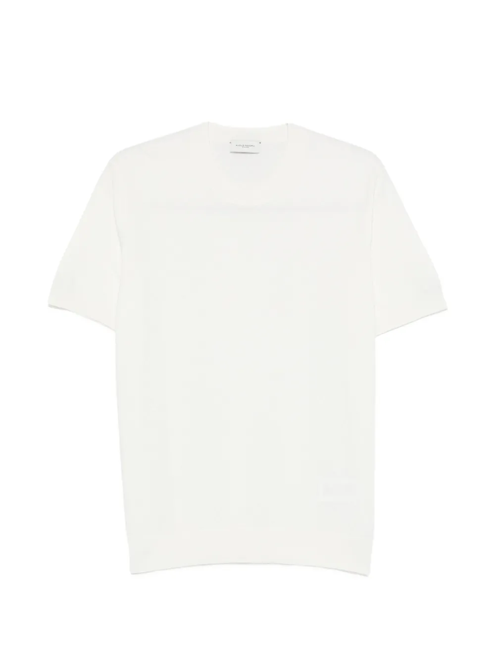 Paolo Pecora Klassisches Poloshirt - Weiß