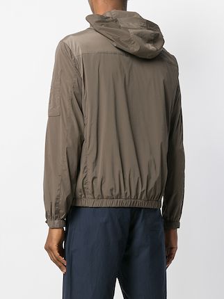 zipped hooded jacket展示图