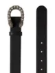Gucci Leather belt with crystal Dionysus buckle