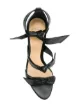 Alexandre Birman strikje hoge hak sandalen