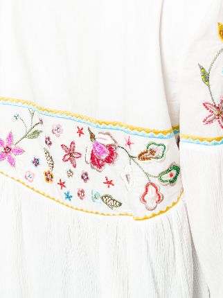 embroidered bohemian tunic展示图