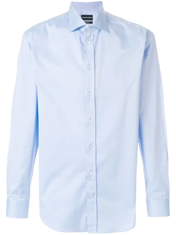 emporio armani slim fit shirt