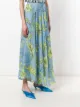 Miahatami pleated floral skirt