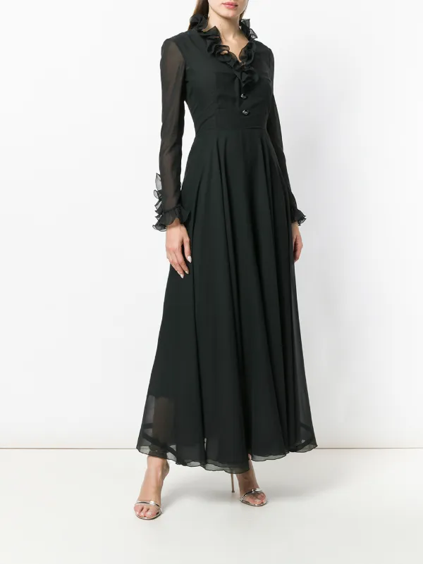 sleeve Gap dress - Womens Grey Midi Gap 
