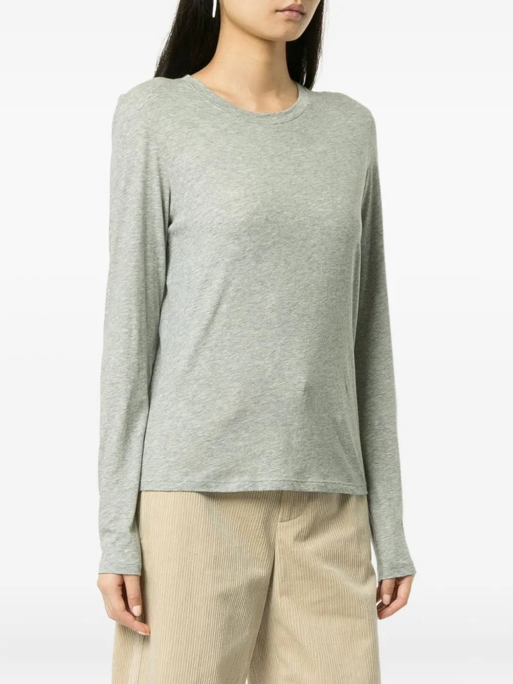  Vince Sweatshirt Mit Schmalem Schnitt   Grau 