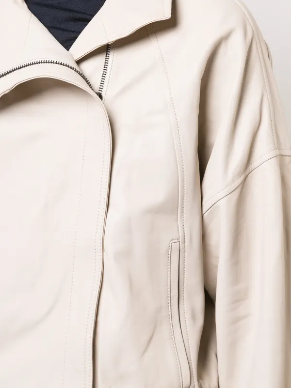 Vince Asymmetrical Leather Jacket 1 250 Aw18