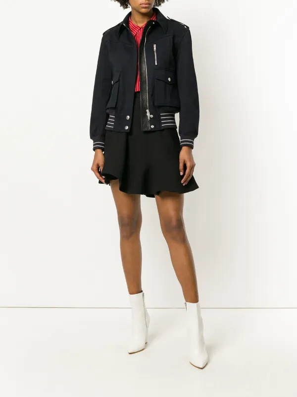 Givenchy Zipped Fitted Jacket | Blue | FARFETCH