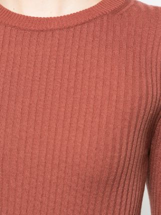 ribbed fitted sweater展示图