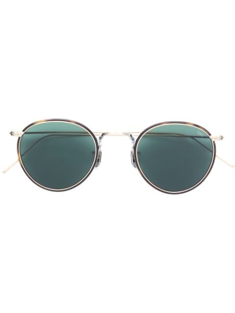 Eyevan7285 tortoiseshell round frame sunglasses