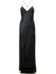 Image 1 of Michelle Mason strappy wrap gown