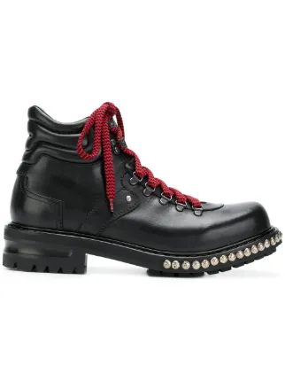 studded hiking boots