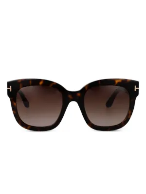 TOM FORD Eyewear キャットアイ サングラス | ブラック | FARFETCH JP