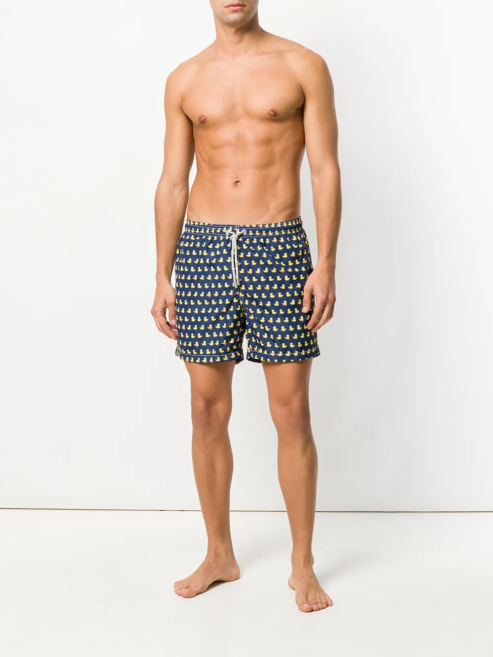 MC2 Saint Barth duck print swim shorts Blauw