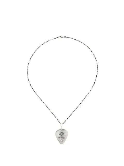 Yohji Yamamoto plectrum necklace