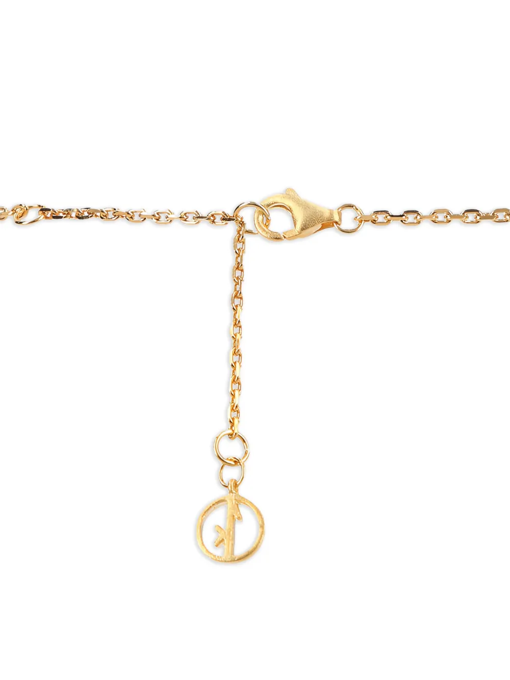 ネックレス・ペンダント ANISSA KERMICHE PIT POWER 24K GOLD-PLATED SILVER NECKLACE Anissa Kermiche Pit Power Necklace | Gold | FARFETCH ID