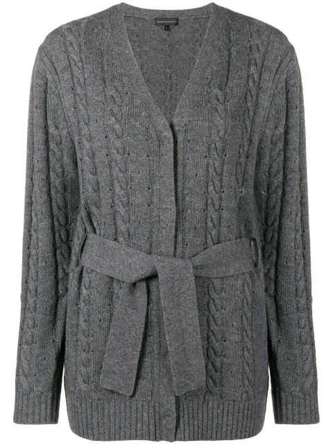Cashmere In Love cashmere blend cable knit cardigan