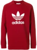 adidas Trefoil crew-neck sweatshirt - Red