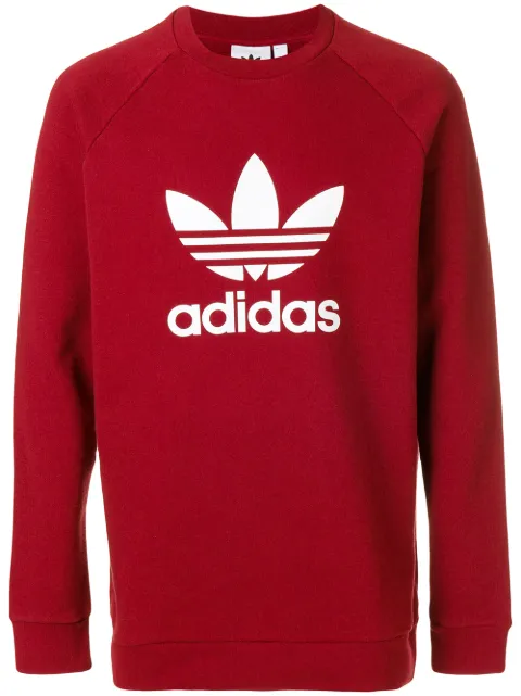 adidas Trefoil crew-neck sweatshirt