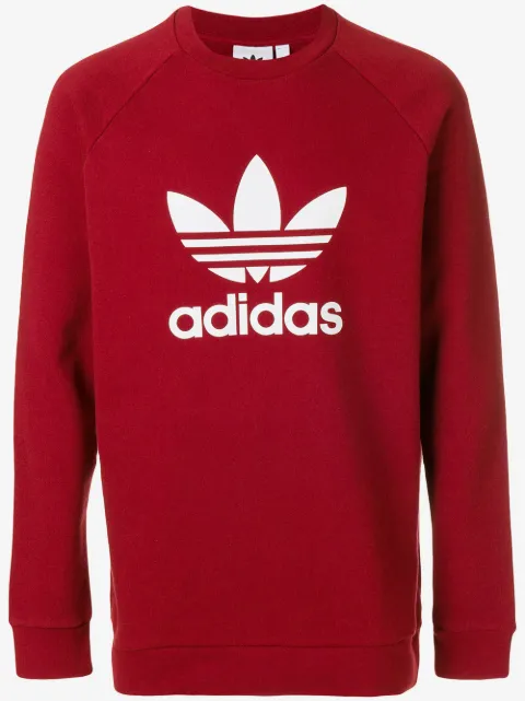 adidas Trefoil crew-neck sweatshirt