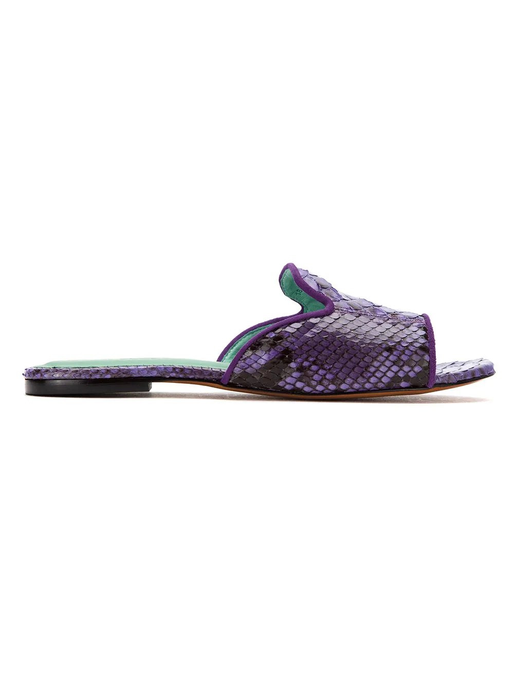 Blue Bird Shoes Python Skin Exotico Mules - Tendenza classica, vale la pena avere Blue Bird Shoes Python Skin Exotico Mules - Tendenza classica, vale la pena avere