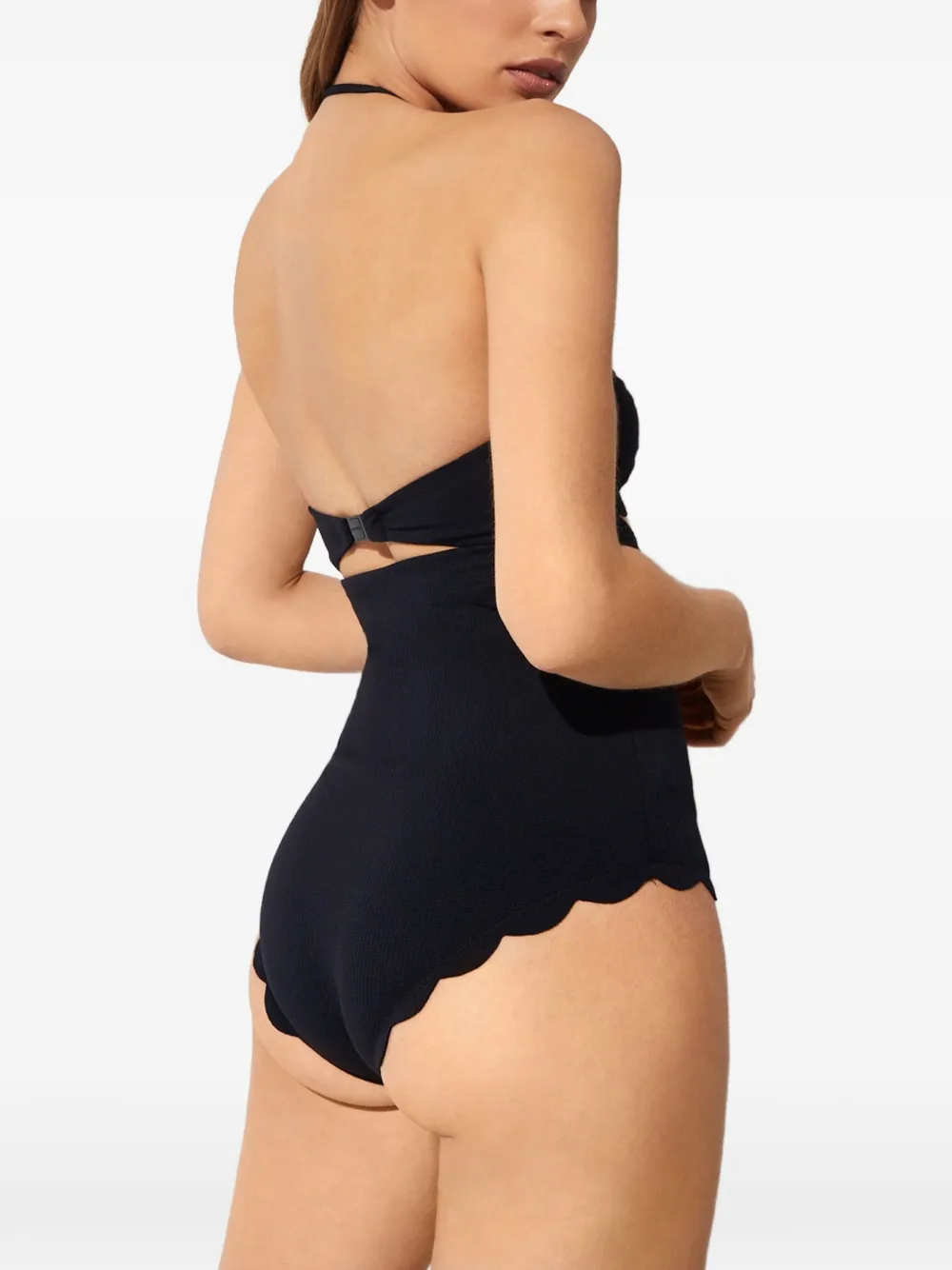  Marysia Badeanzug Mit Cut Out   Blau 