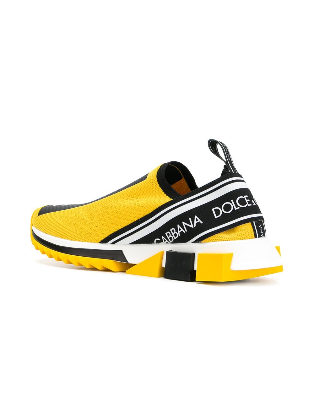 dolce and gabbana yellow sneakers