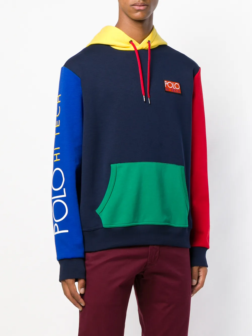 Polo Ralph Lauren colour block hoodie - Buy Online - Large Selection of  Luxury Labels