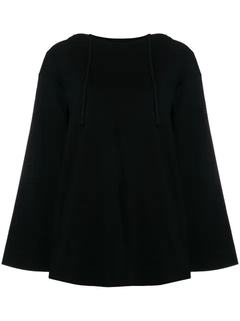 JUUN.J JUUN.J SLOUCHED HOODED SWEATER - BLACK,JC8241W06512946145