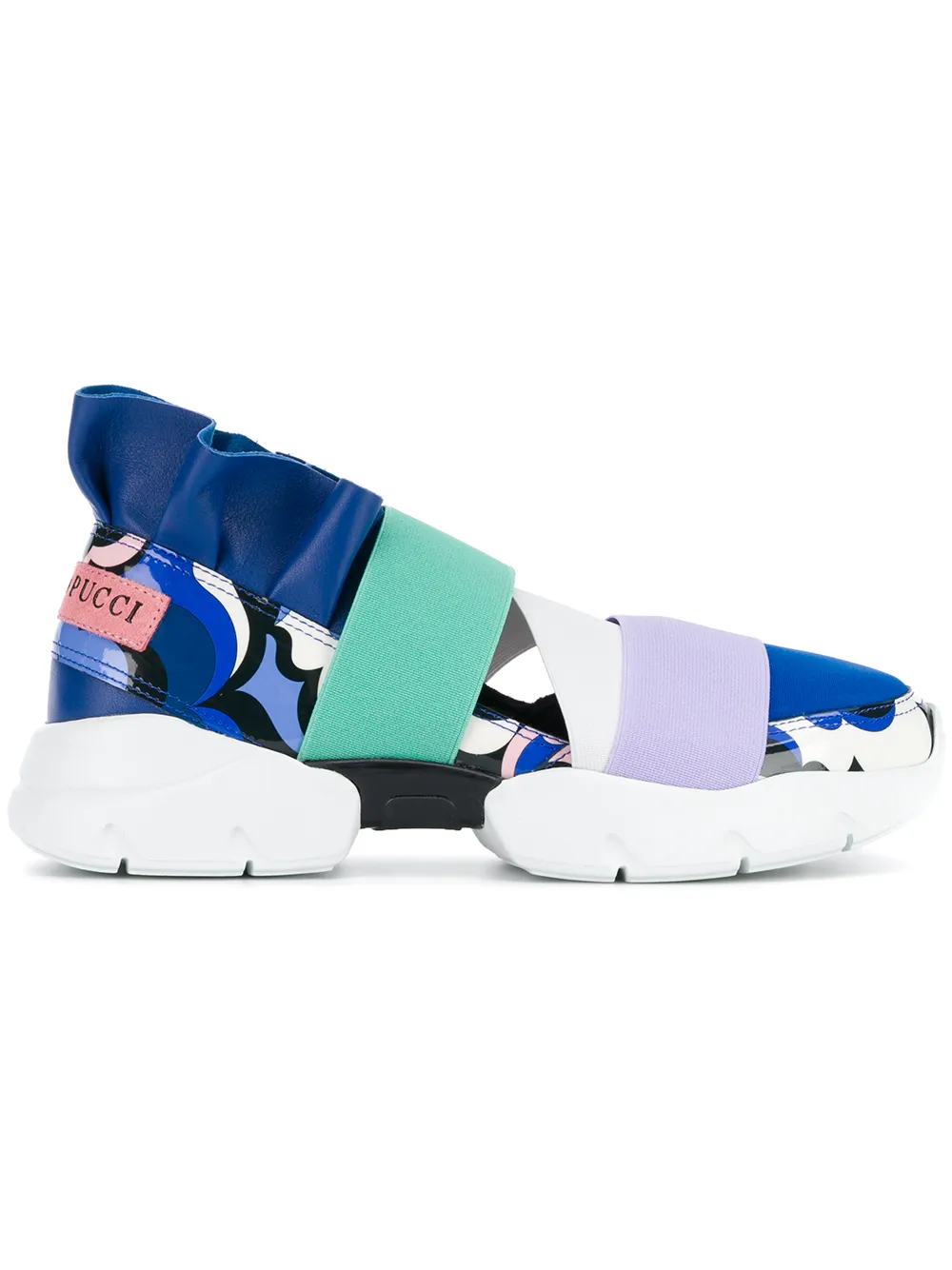 Emilio Pucci Colour Block slip-on Sneakers - Tendenza classica, vale la pena avere Emilio Pucci Colour Block slip-on Sneakers - Tendenza classica, vale la pena avere