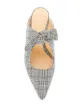 Alexandre Birman Mules mit Hahnentrittmuster