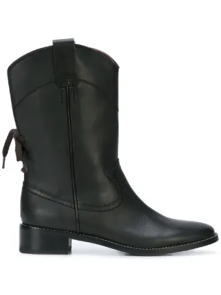 see by chloe western boots