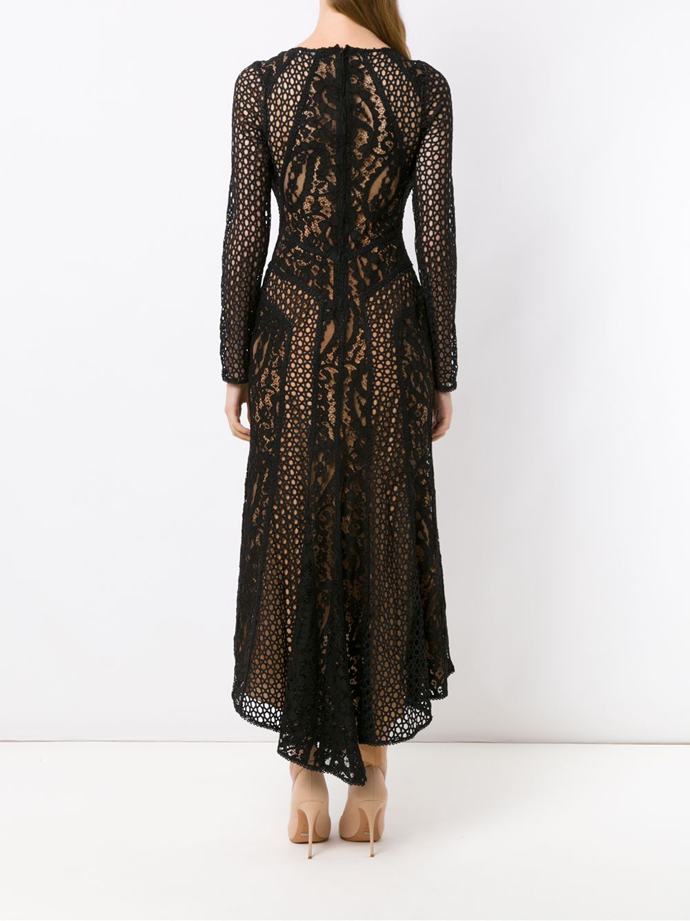 фото Martha medeiros miranda lace midi dress