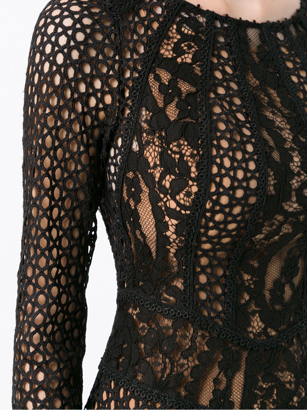 фото Martha medeiros miranda lace midi dress