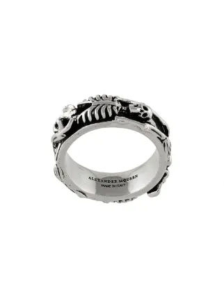 Alexander mcqueen dancing skeleton ring discount