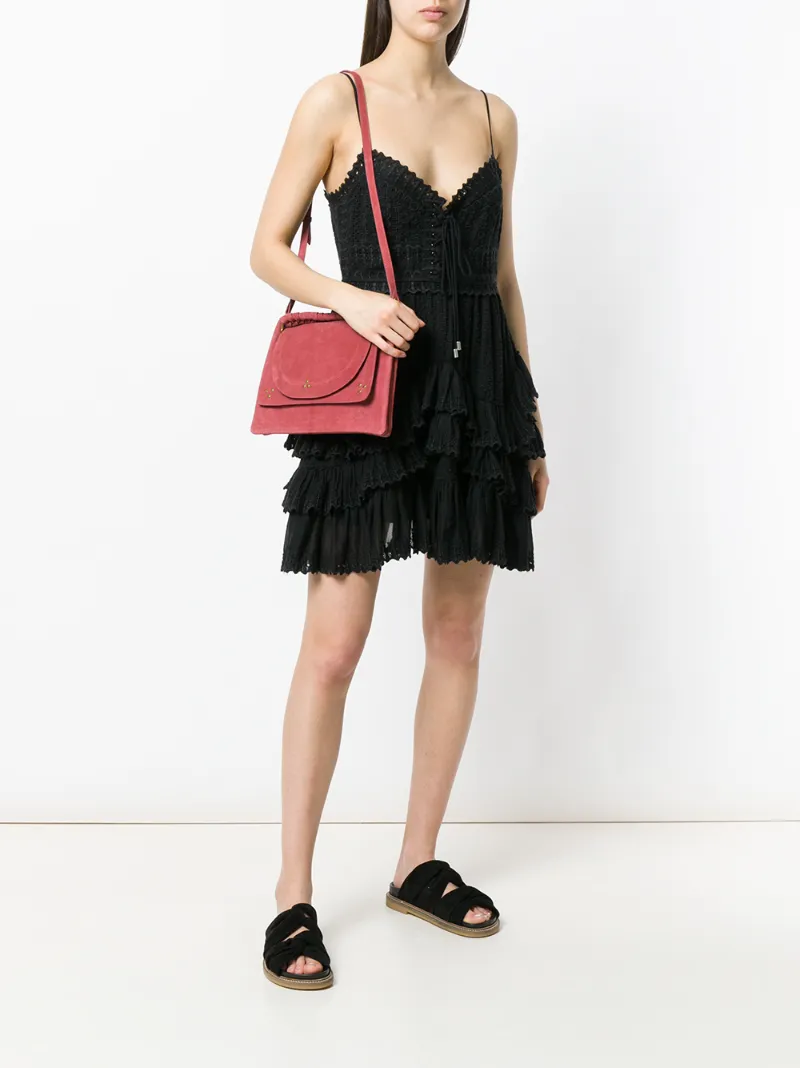 JÉRÔME DREYFUSS JÉRÔME DREYFUSS OSCAR SHOULDER BAG - PINK