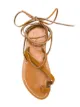 K. Jacques ankle fastened flat sole sandlas