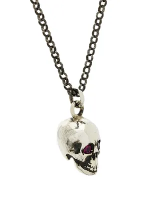 skull pendant necklace展示图