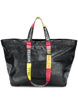 Bolsa tote média 'Carry Shopper' de couro