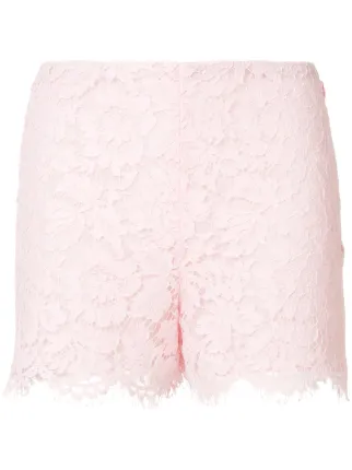 valentino lace shorts
