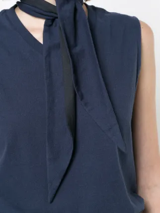 tie neck tank top展示图