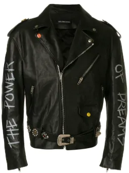 personalized biker jacket