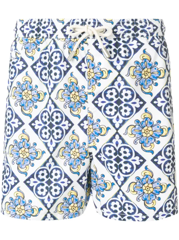 Barth Bañador Motivo Mc2 De Farfetch Azulejos Saint Con 4ARqcjL35