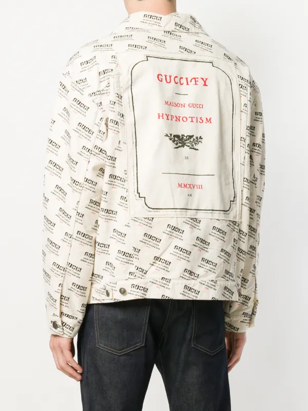 guccify maison gucci hypnotism jacket