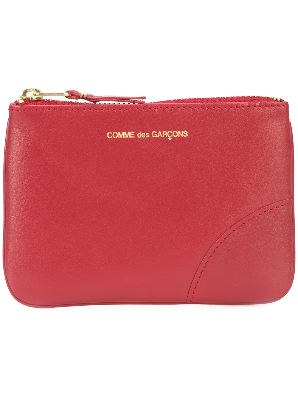 Comme Des Garçons Wallet zipped wallet | Red | Image 1