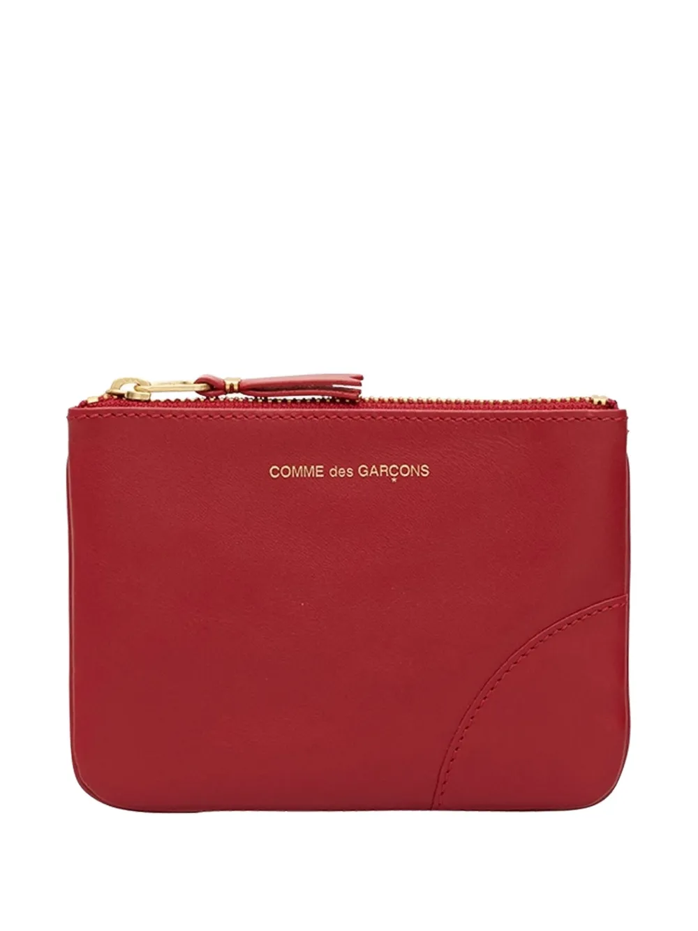 Comme Des Garçons Wallet zipped wallet | Red | Image 1
