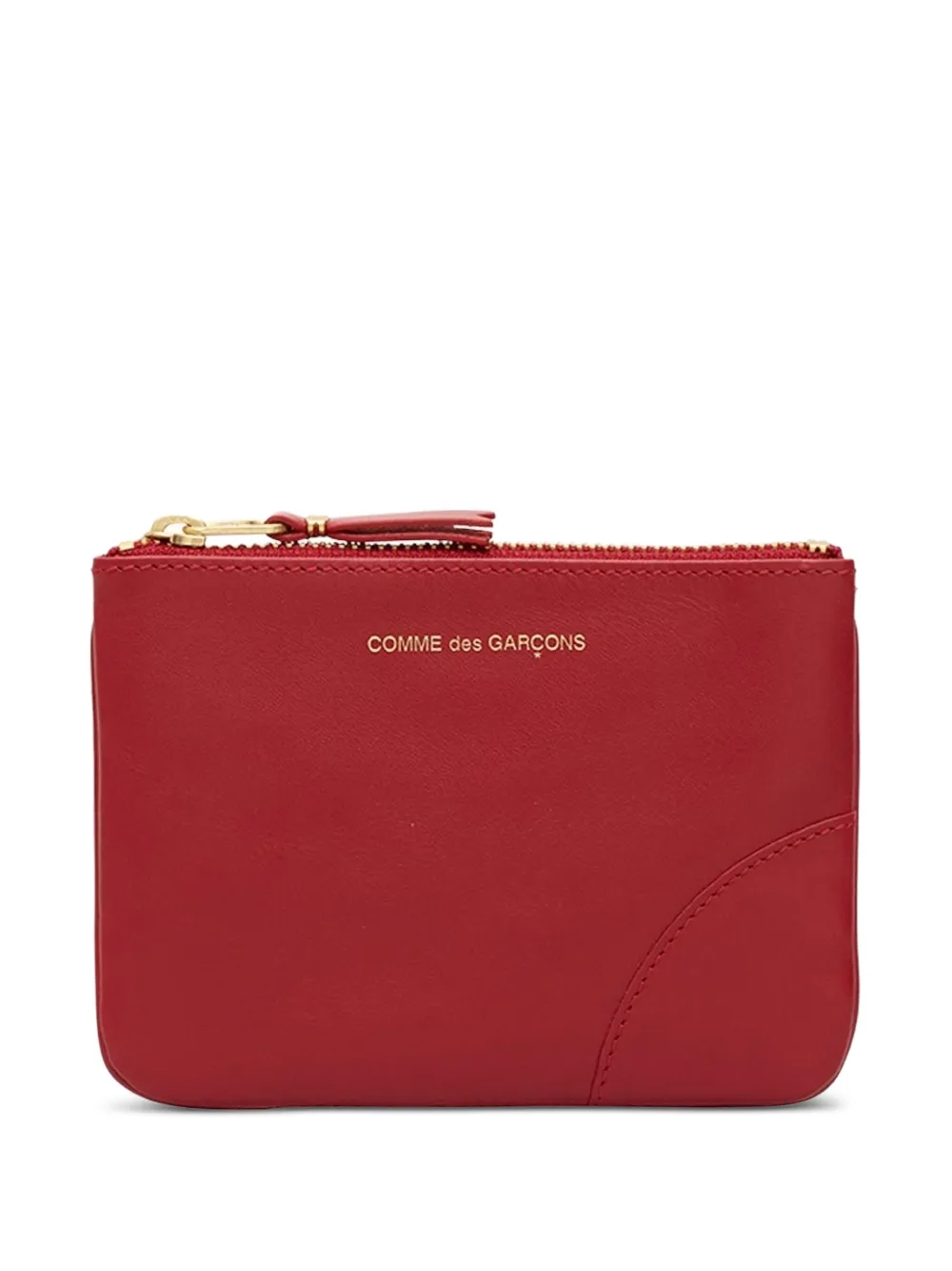 Comme Des Garçons Wallet leather wallet | Red | Image 1