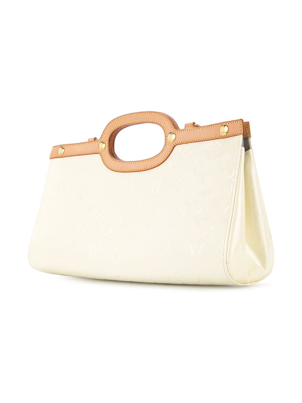 Louis Vuitton Monogram Vernis Roxbury Drive - White Handle Bags