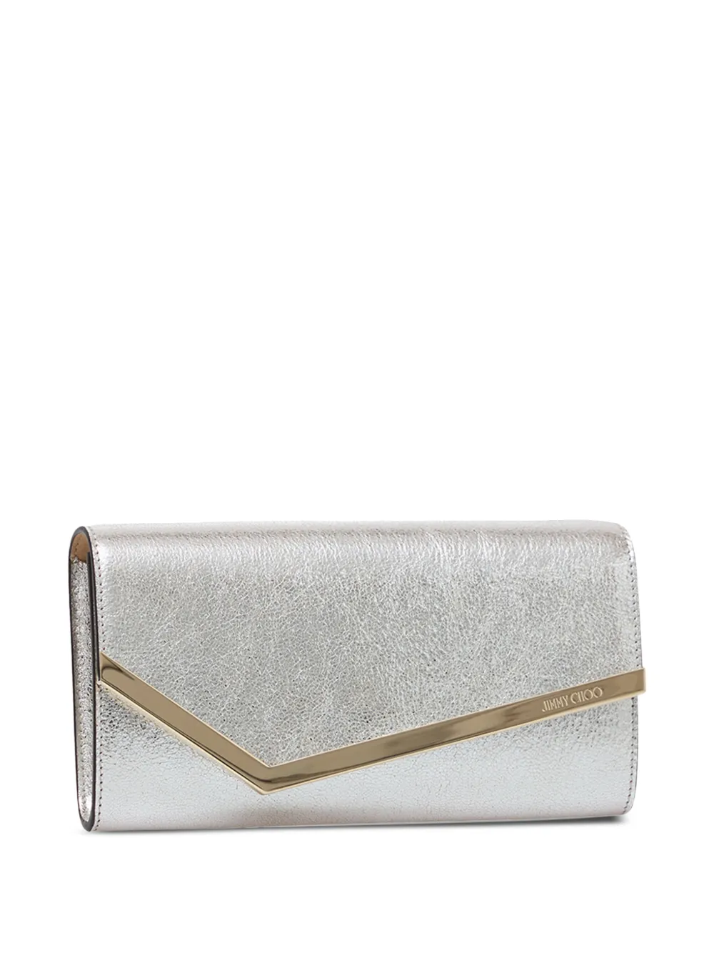 Jimmy Choo 'emmie' Clutch   Metallic 