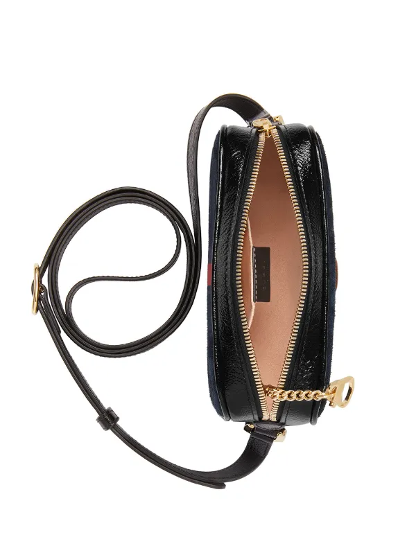ophidia suede mini bag