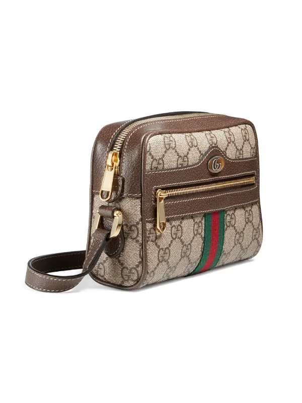 Gucci Pre-Owned Mini Ophidia GG Supreme Crossbody Bag - Farfetch